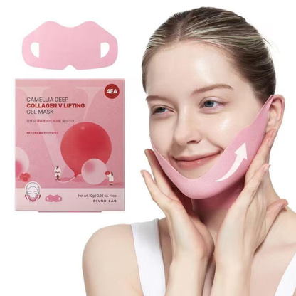 Ovela™ Camellia Deep Collagen V-Face Lifting Gel Mask
